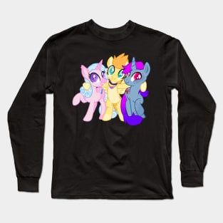 mlp ocs group hug Long Sleeve T-Shirt